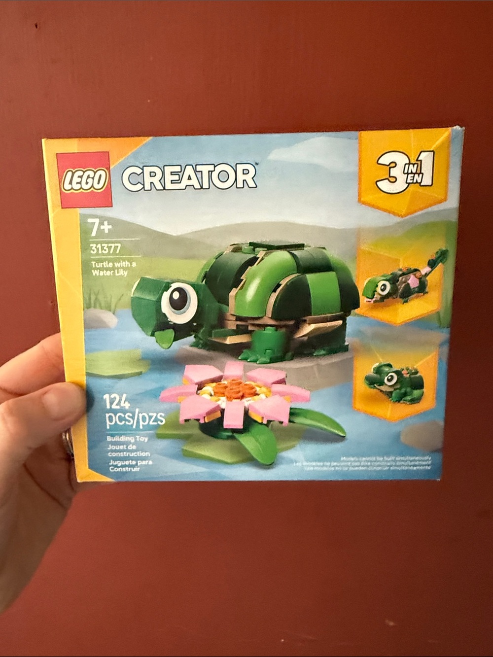 LEGO Creator Green Turtle with Pink Water Lily 3-in-1 Set
